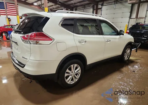 2016 Nissan Rogue Sv z USA, uszkodzony, nr VIN 5N1AT2MV8GC815936